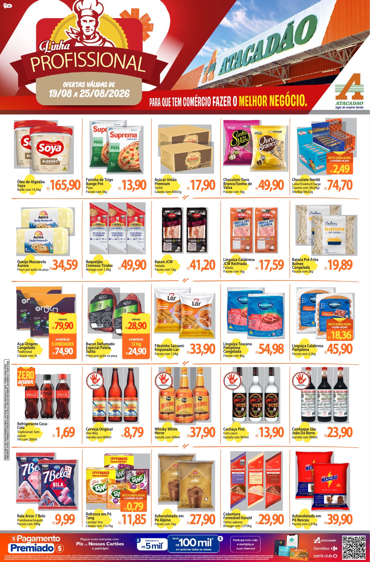 Encarte de supermercado Atacadão — Biguaçu