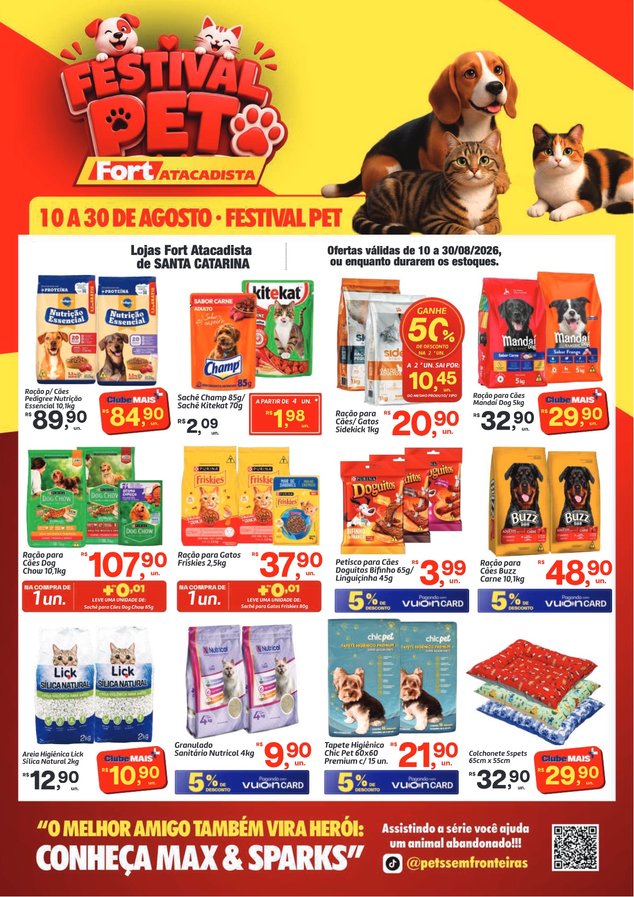 Encarte de supermercado Fort Atacadista em Biguaçu