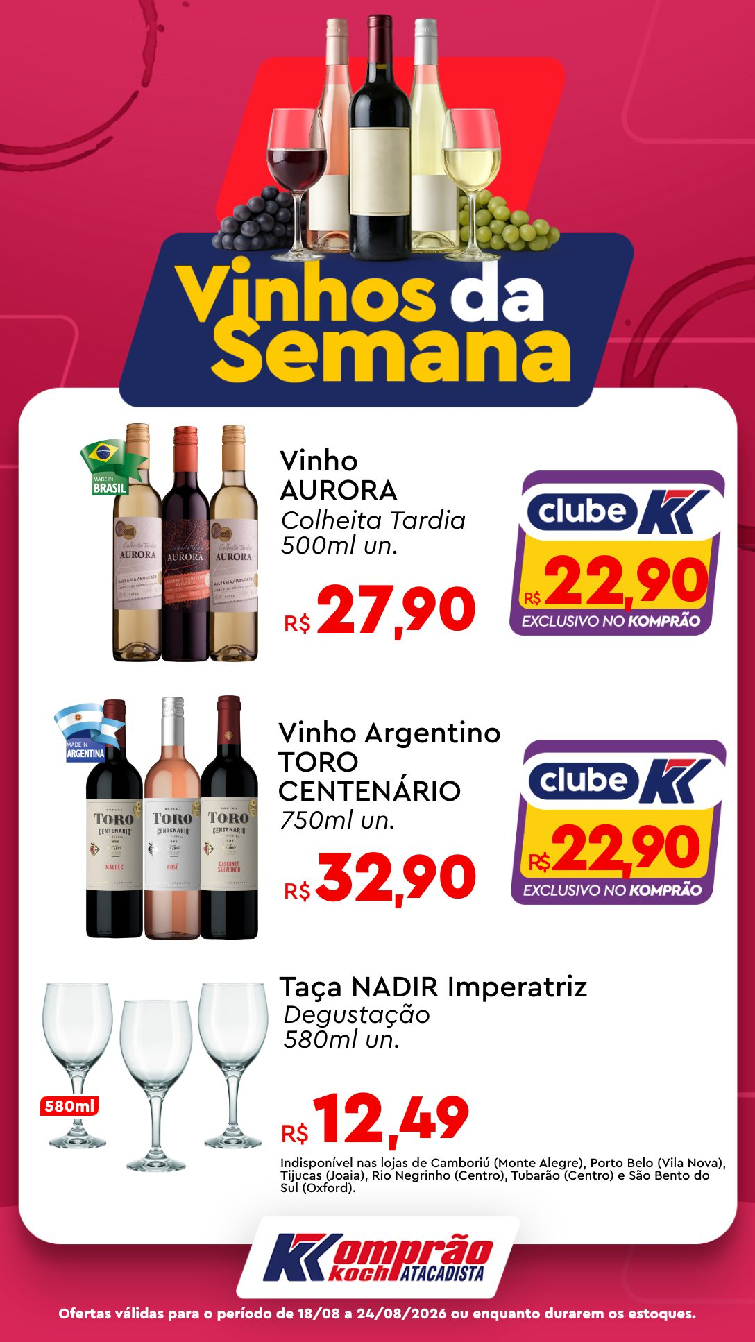 Encarte de supermercado Komprão em Araquari