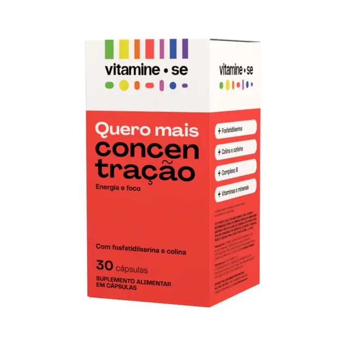 Quero Concentracao Capsulas Vitamine-Se