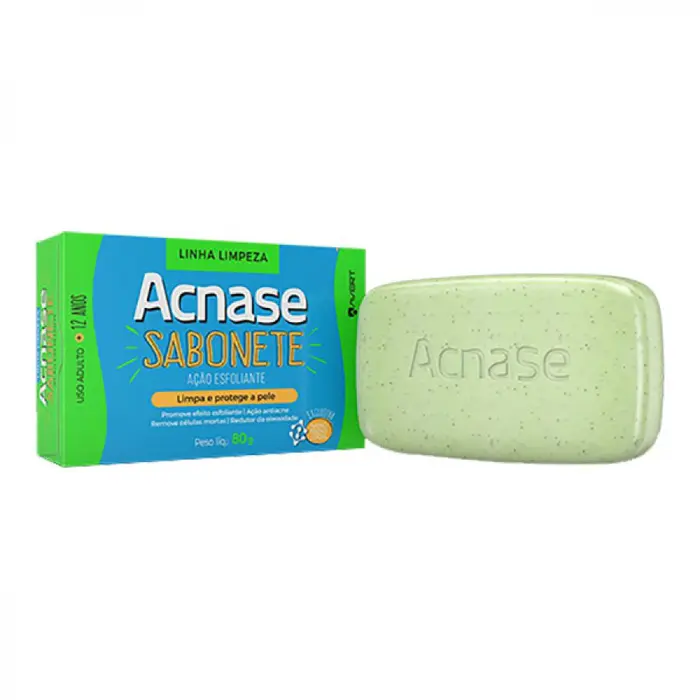 Sabonete Esfoliante Acnase 80g