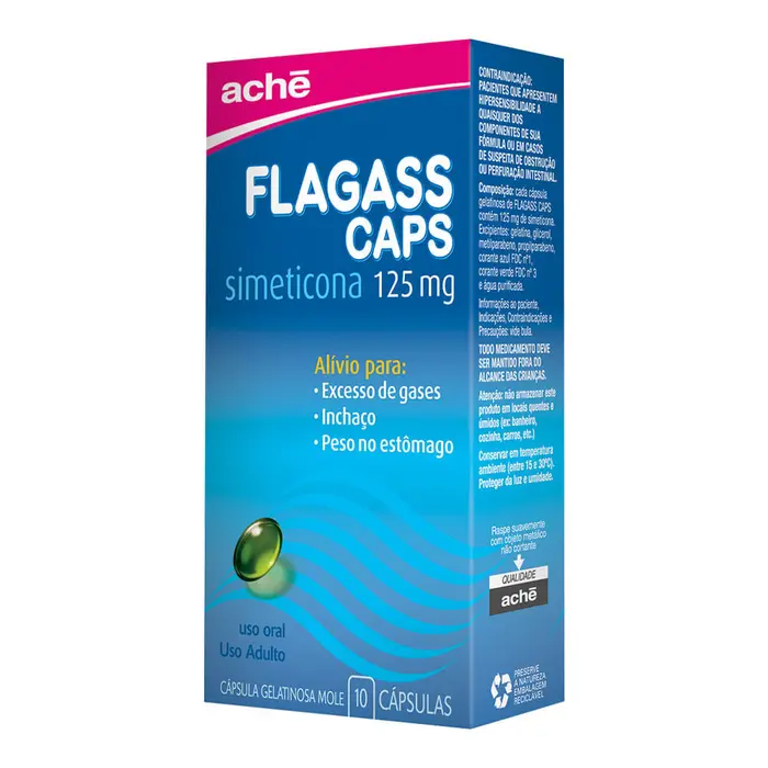 Flagass Cápsulas Ache 10x1.25g