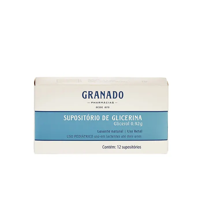 Supositorio de Glicerina com Granado 12x12un