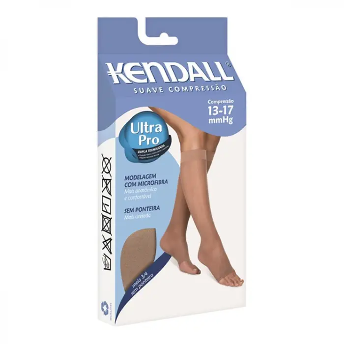 Meia 13 17 3/4 M Mel sem Ponteira Kendall
