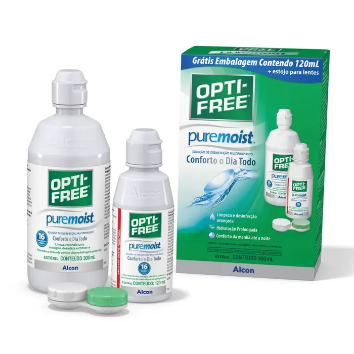 Puremoist Solução Opti Free 300ml