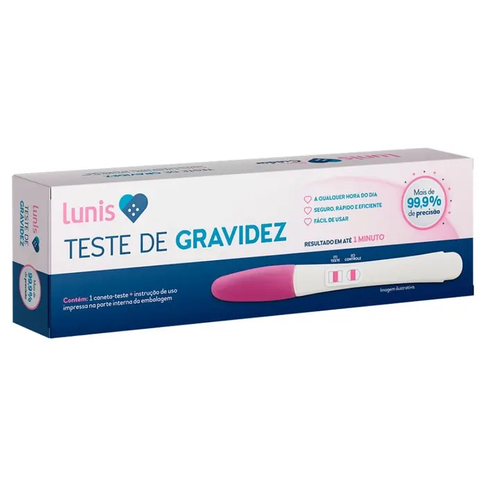 Teste de Gravidez em Caneta Lunis