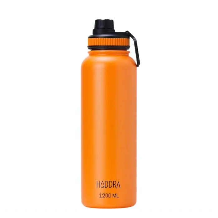 Térmica H200 Inox com Infusor Laranja Hiddra Garrafa 1200ml