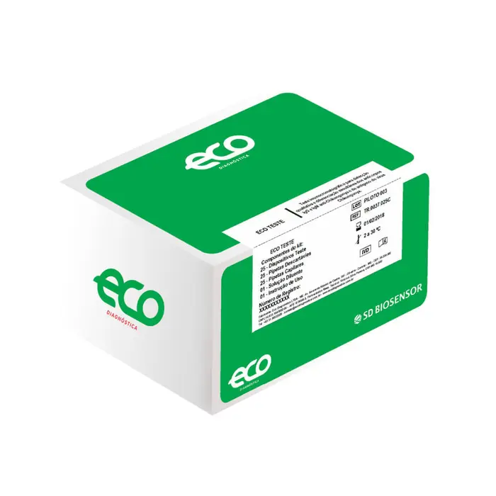 Teste Eco Influenza + Rsv + Sars Cov 2 com Eco Diagnostica 1un