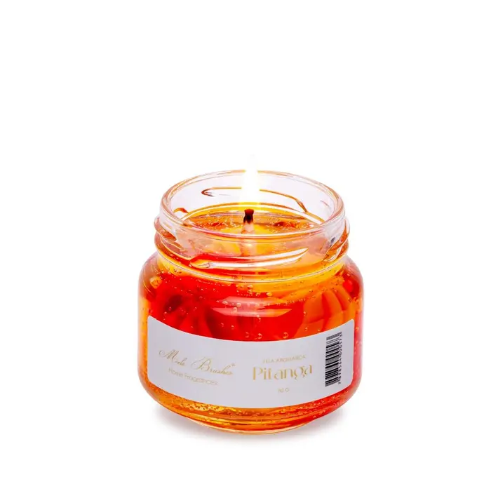 Vela Aromatica Mels Geleia Pitanga Mels Brushes 85g