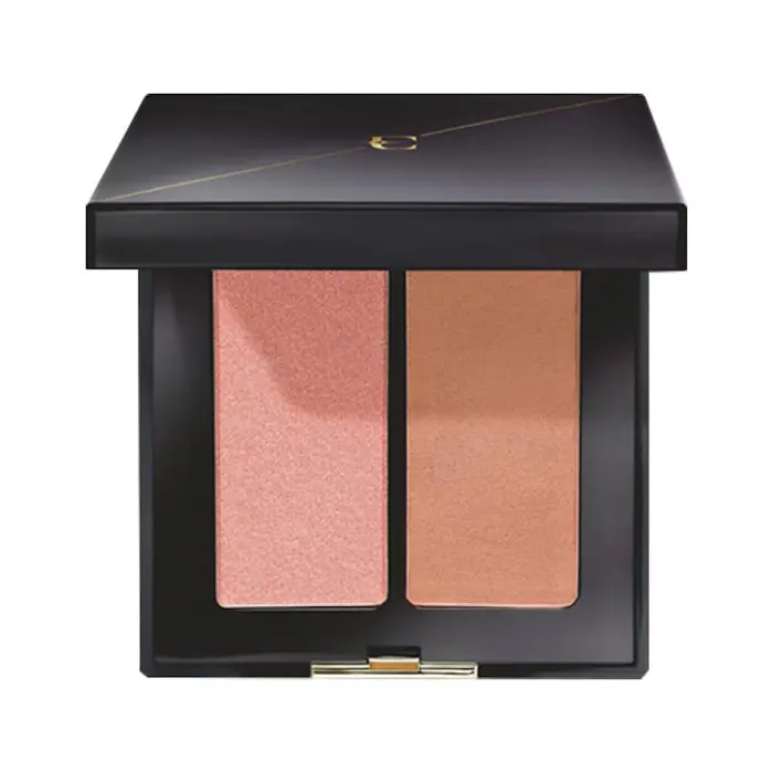 Blush e Bronzer Glam Duo Pessego Supremo Eudora 5g