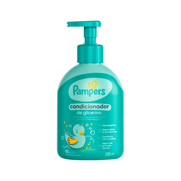 Condicionador Glicerina Pampers 200ml