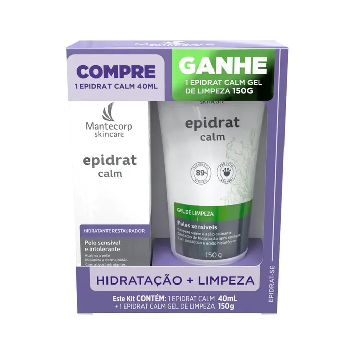 Kit Calm Gel para Limpeza Epidrat 40ml