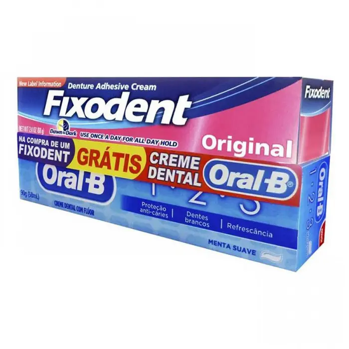 Creme Creme Dental Original Fixodent 68g