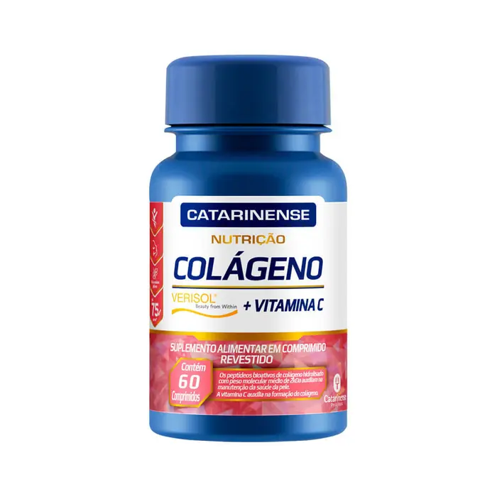 Colageno Verisol+vitamina C Catarinense Comprimidos Revestidos Catarinense Pharma