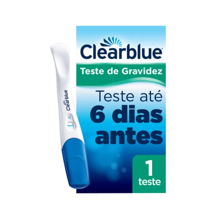 Teste de Gravidez Saiba Antes Teste Rápido Clearblue