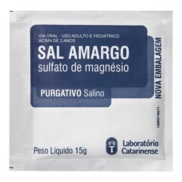 Sal Amargo Envelope Catarinense Pharma 15g