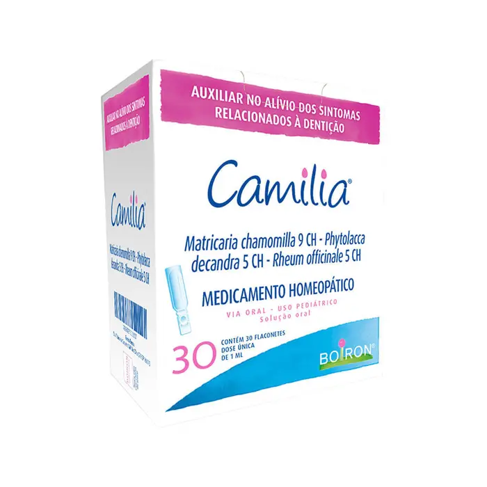 Camilia Solucao Oral Flaconetes de Boiron 30x1ml