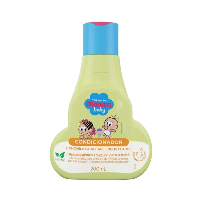 Condicionador Turma Monica Baby Camomila para Cabelinhos Claros Turma da Monica 200ml