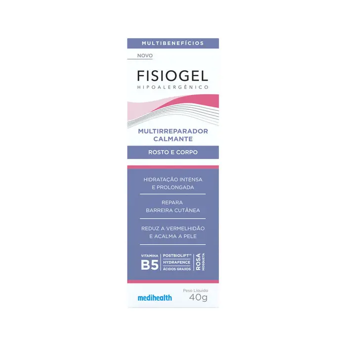 Hidratante Multirreparador Calmante Fisiogel 40g