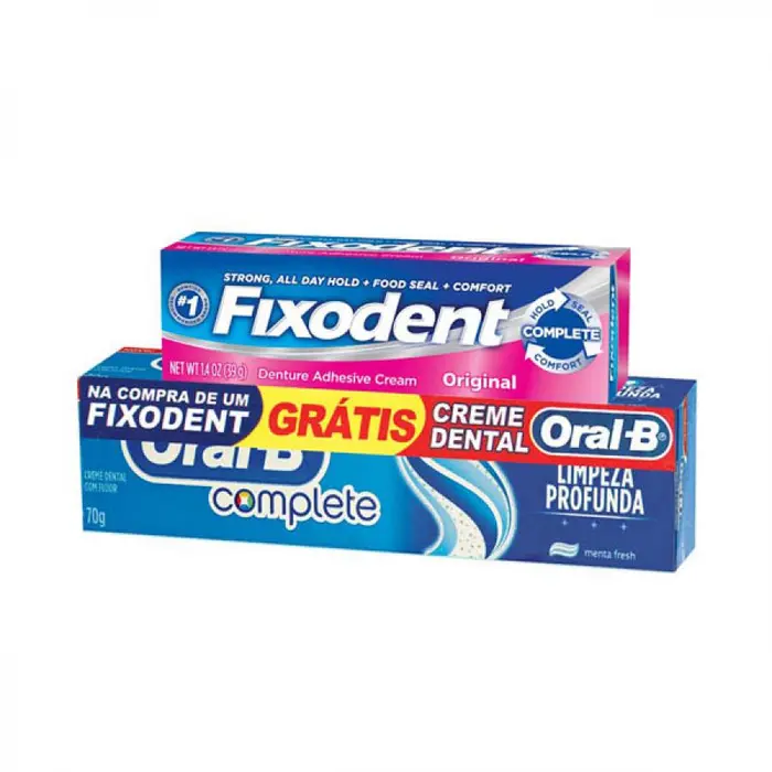 Cr + Creme Dental Original Fixodent 39g