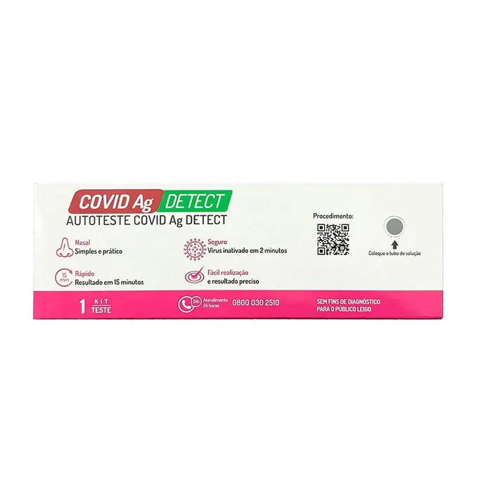 Autoteste Covid 19 Eco Antigeno Nasal Eco Diagnostica