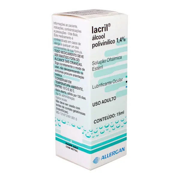 Lacril Colirio Allergan 15ml
