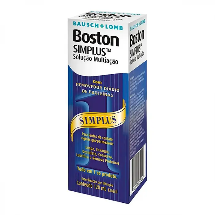 Boston Solução Simplus Bausch Lomb 120ml