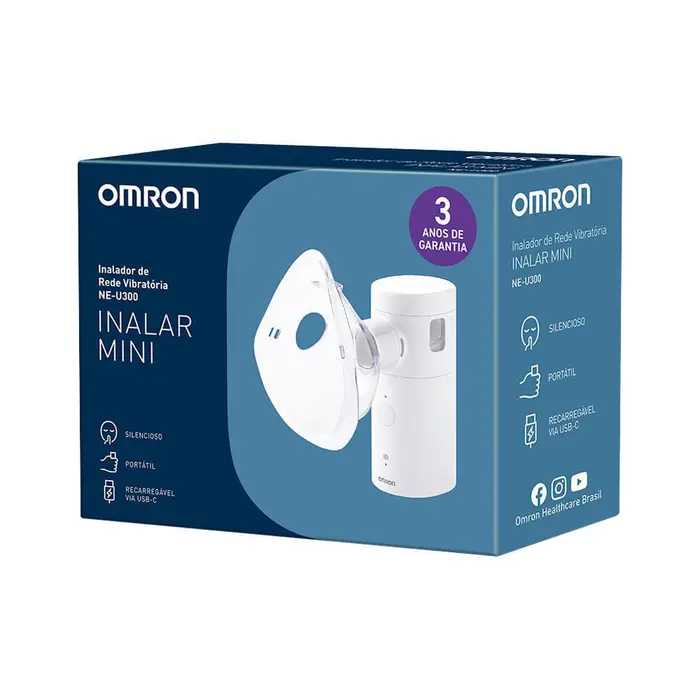 Nebulizador Inalar Mini Ne U300 Portatil Omron