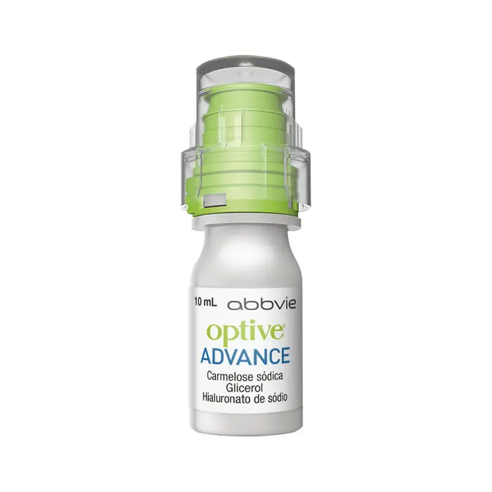 Colirio Optive Advance Solucao Oftalmica Abbvie 10ml