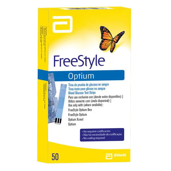 Optium Tiras Teste Freestyle