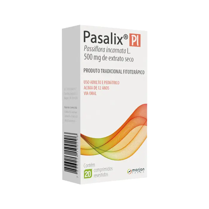 Pi Comprimidos Revestidos Novo Pasalix 20x0.5g