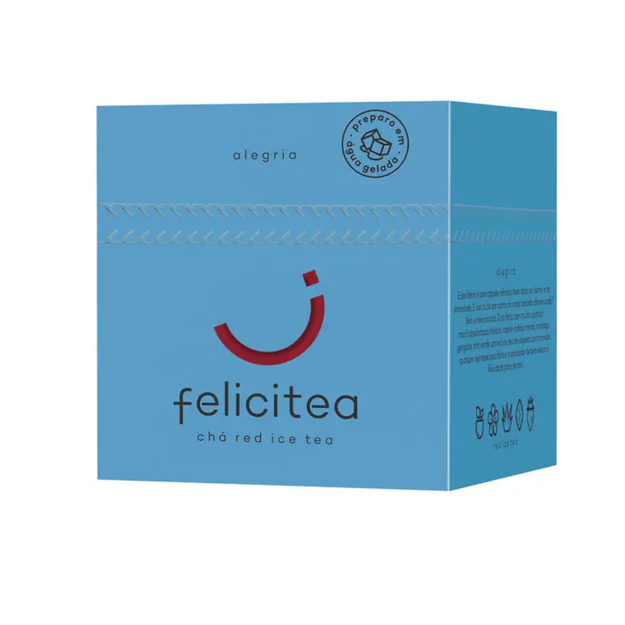 Chá Red Ice Tea 15 Saches Felicitea 52.5g
