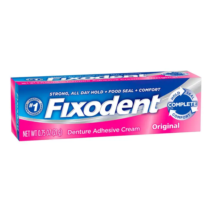 Fixador Dentadura Creme Original Fixodent 21g