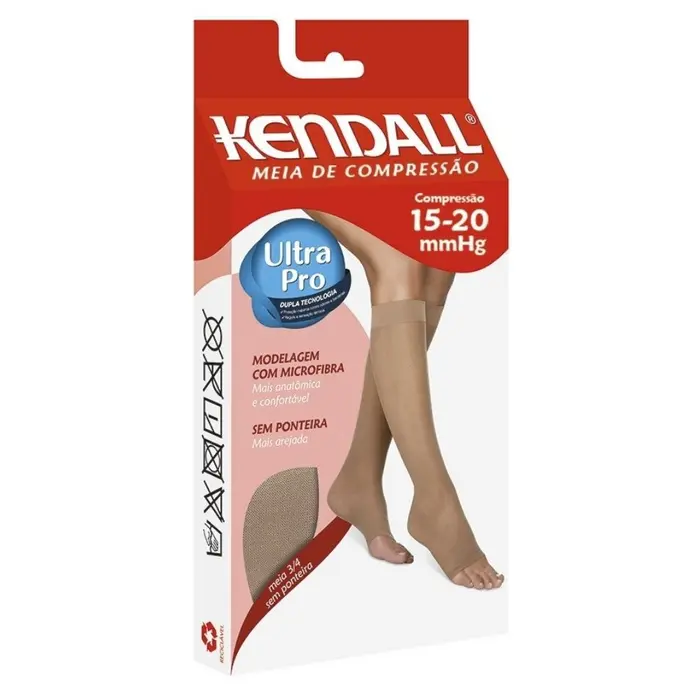 Meia de Compressão 3/4 P Mel sem Ponteira Kendall