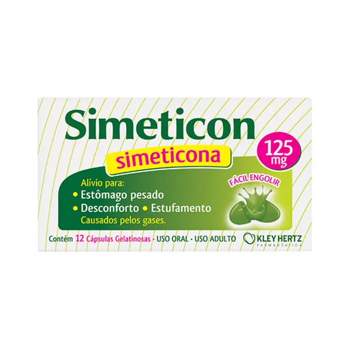 Capsulas Simeticon 12x0.125g