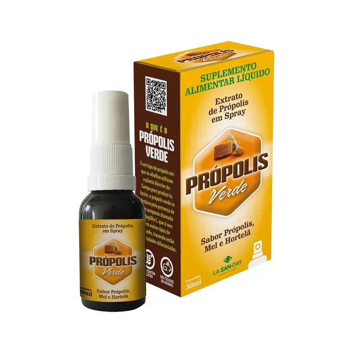 Extrato de Própolis Verde Lasanday Spray La San Day 30ml