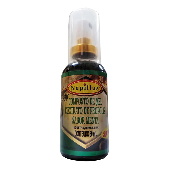 Propolis e Mel Menta Spray Napillus 30ml