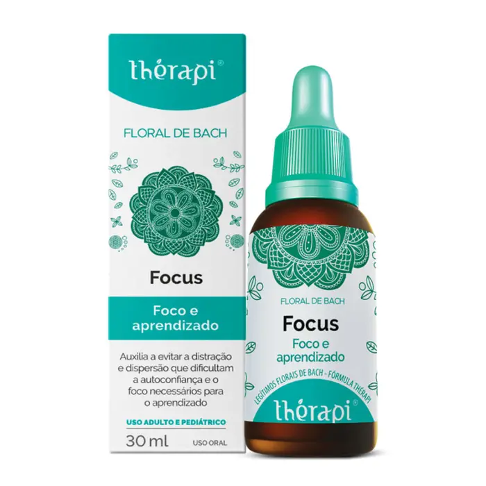 Floral de Bach Focus Foco e Aprendizado Thérapi 30ml