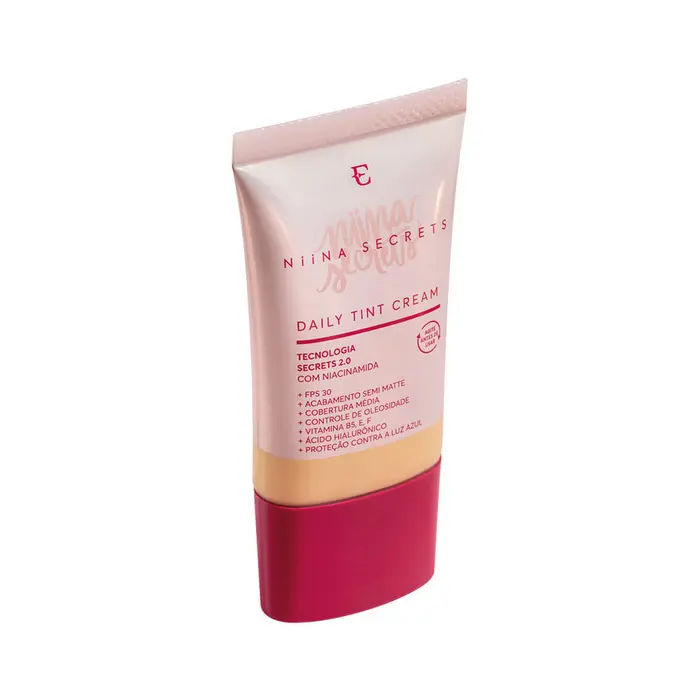 Base Liquida Cor 05 Daily Tint Cream Niina Secrets Eudora 25ml