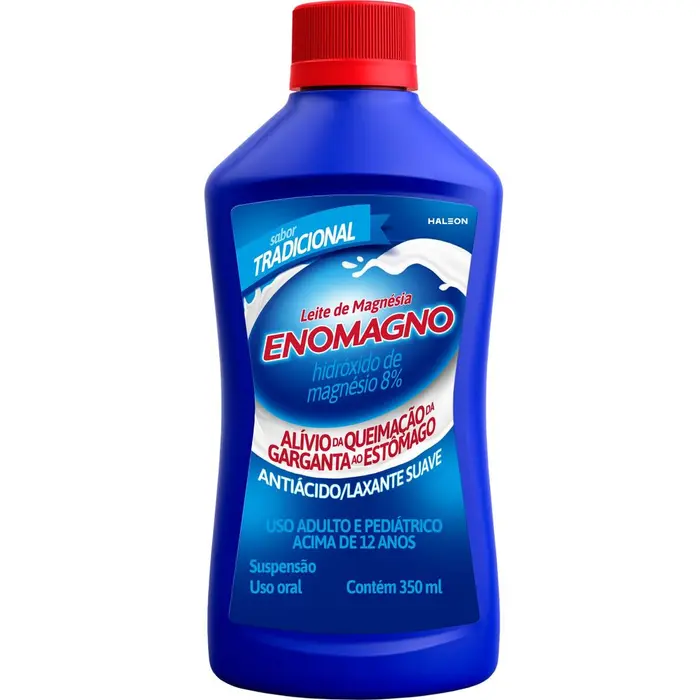 Leite de Magnésia Antiácido Enomagno Tradicional Eno 350ml