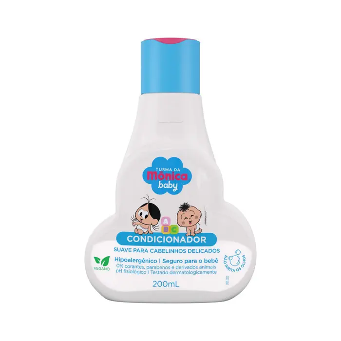Condicionador Baby Cabelinhos Delicados Turma da Monica 200ml