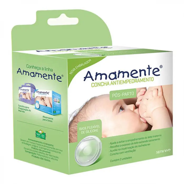 Concha para Seios Antiempedramento Amamente 2un