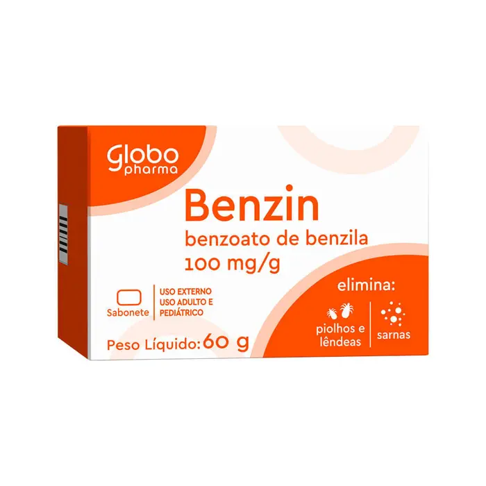 Benzin Benzoato de Benzila /g Sabonete Globo Pharma 0.1g