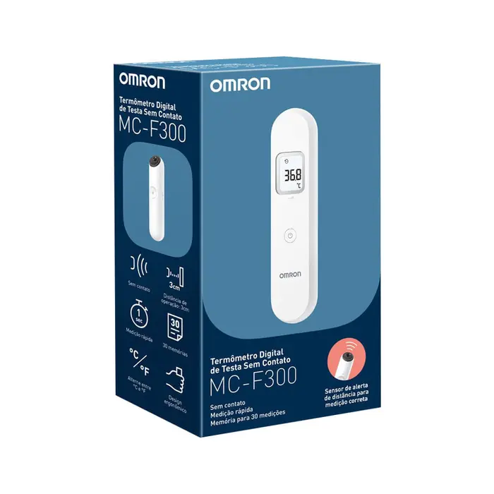 Termometro Digital Mc F300 sem Contato Omron