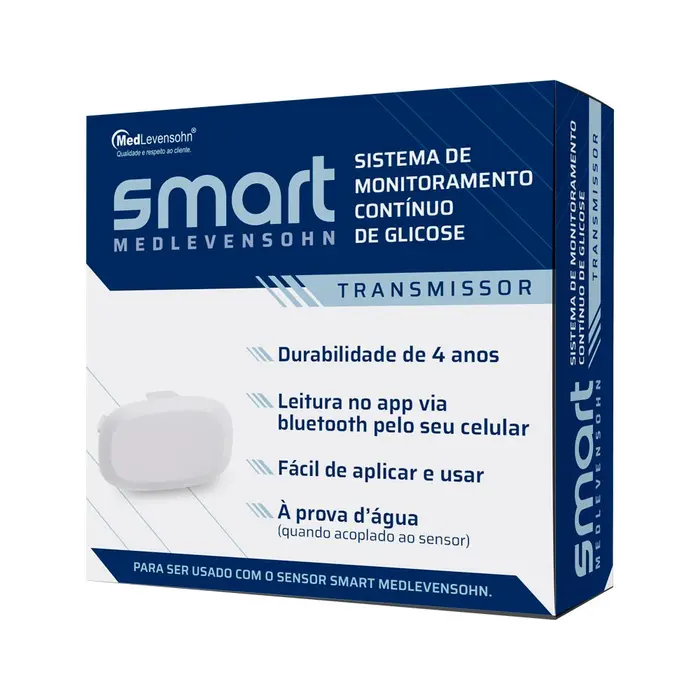 Transmissor de Monitoramento de Glicose Smart Medlevensohn