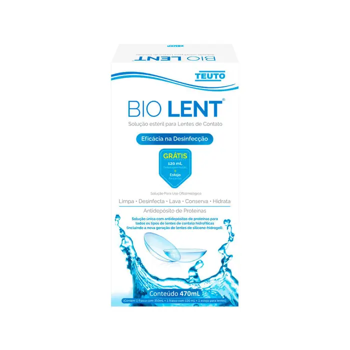 Bio Lent Solucao Multiuso + Estojo Especial Teuto 350ml