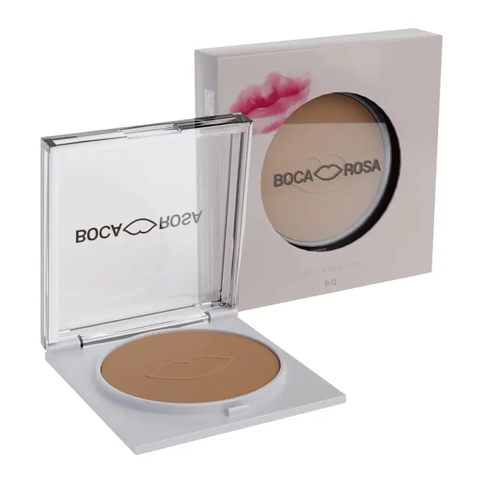 Po Compacto Br05 Boca Rosa 9g