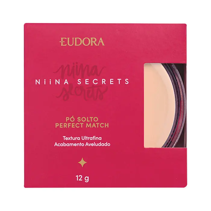 Po Solto Cor 1 Niina Secrets Perfect Match Eudora 12g