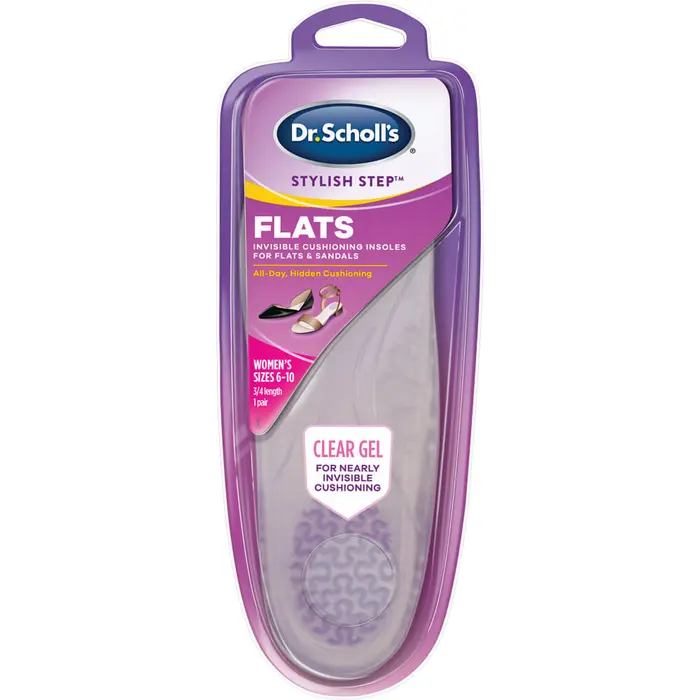Palmilha Femenina Flats Transparente Dr.scholl's