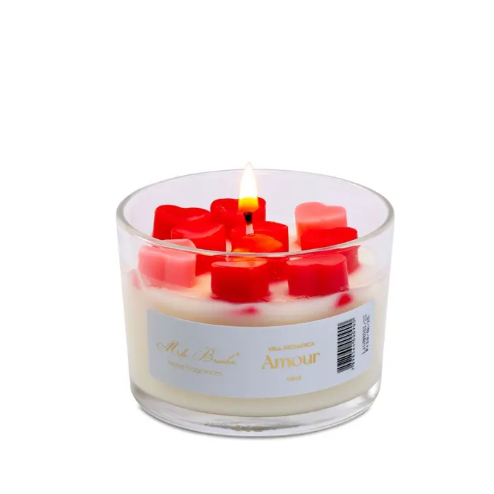 Vela Aromatica Amour Mels Brushes 100g